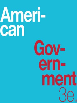 cover image of American Government 3e